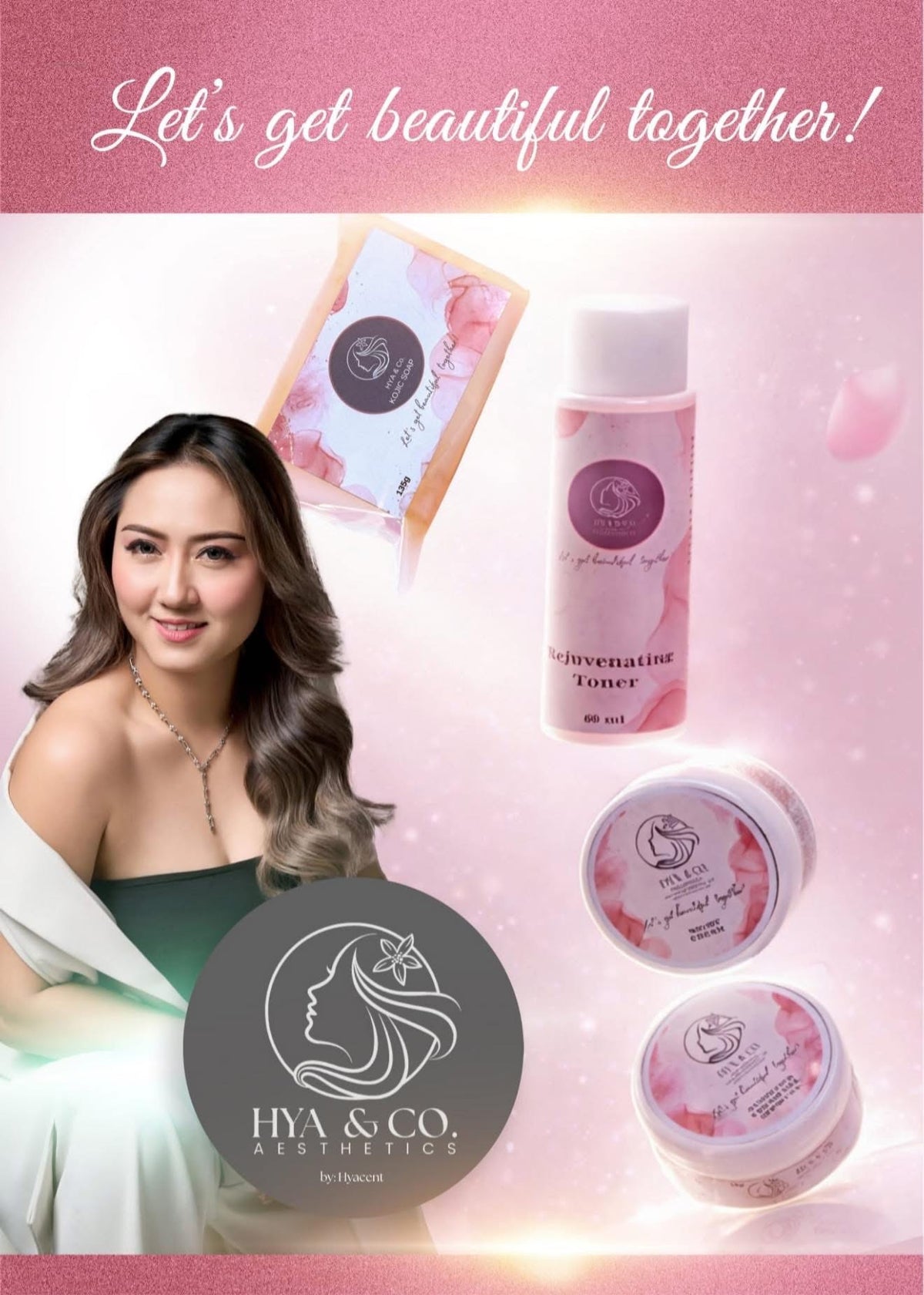 HYA & CO. Rejuvenating Set – Complete 4-Step Anti-Acne & Brightening Kit