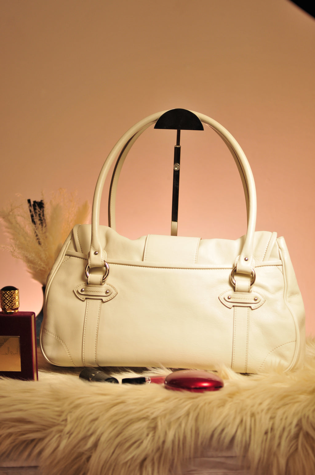 Dior Saint Germain Flap Handbag in Rich Soft Leather