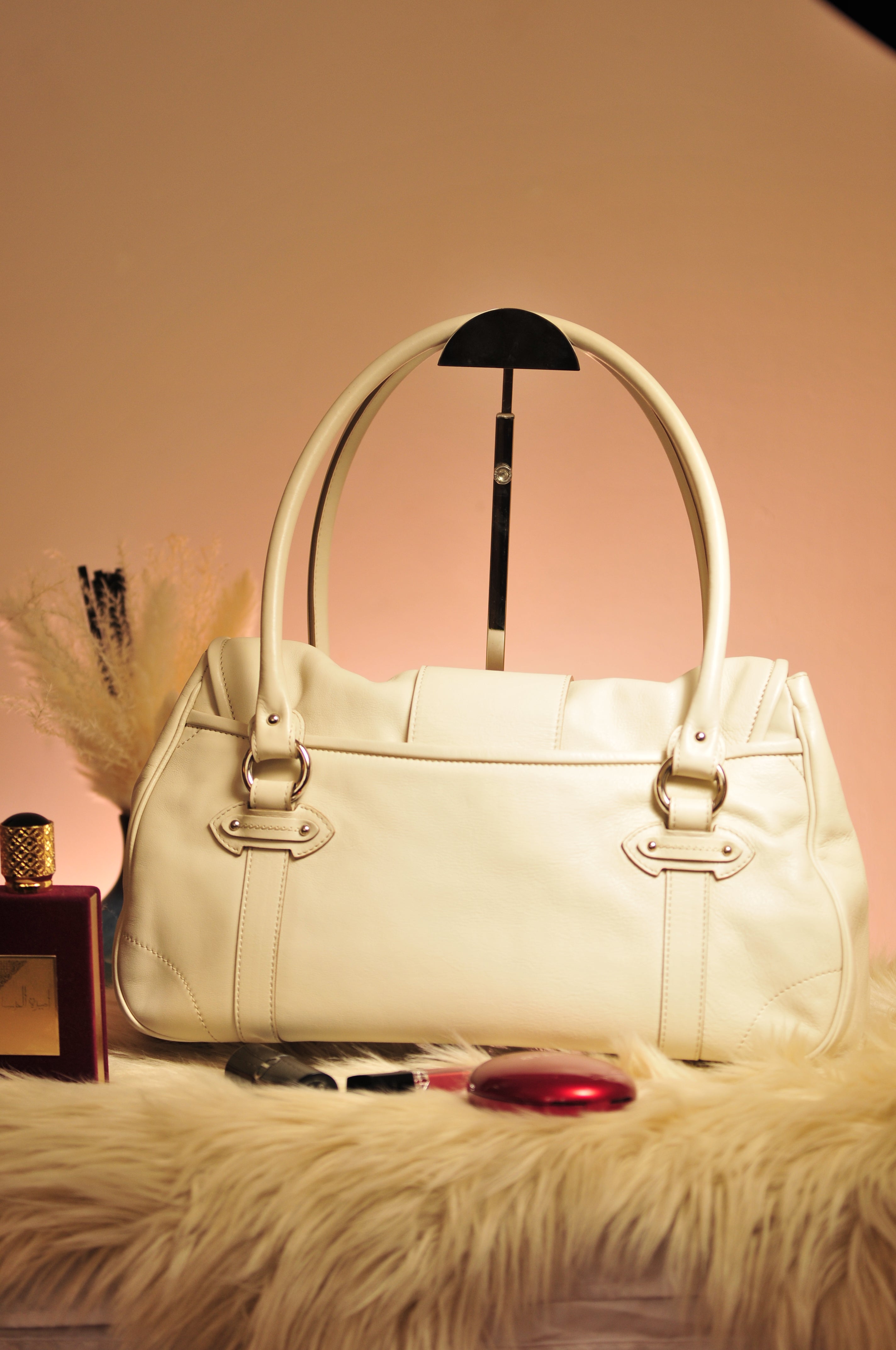 Dior Saint Germain Flap Handbag in Rich Soft Leather