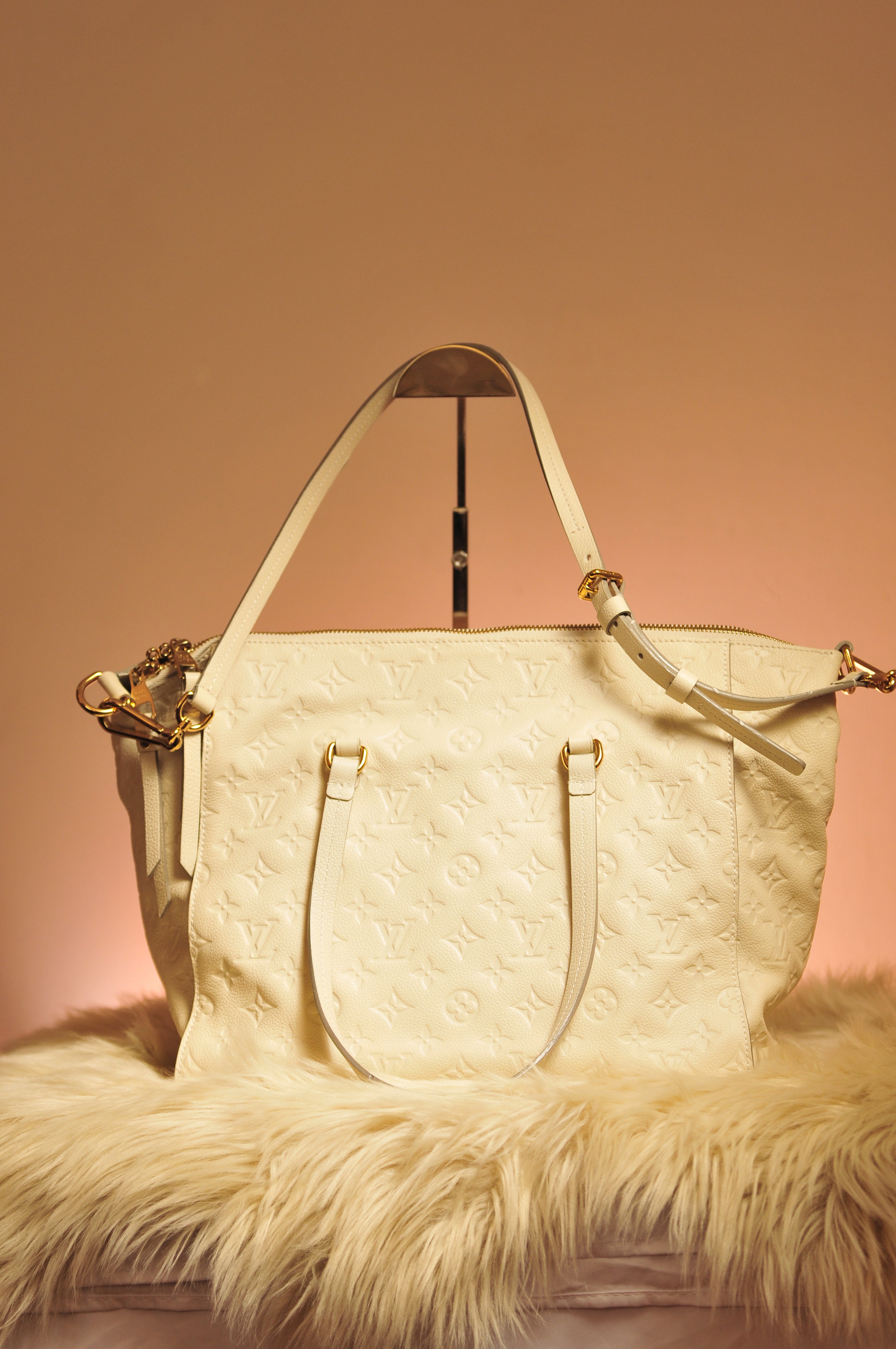Louis Vuitton Lumineuse Empriente Handbag and Shoulder Bag