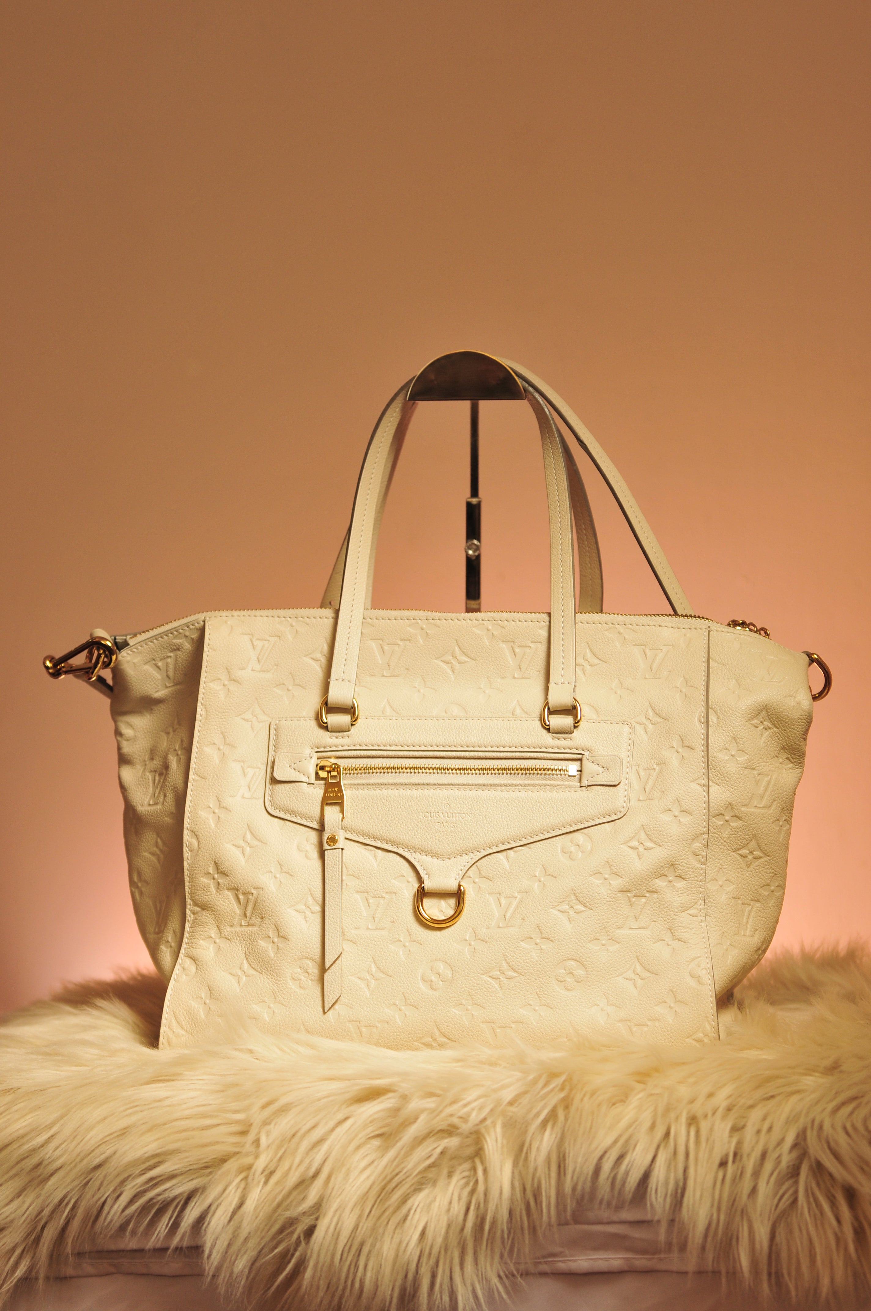 Louis Vuitton Lumineuse Empriente Handbag and Shoulder Bag