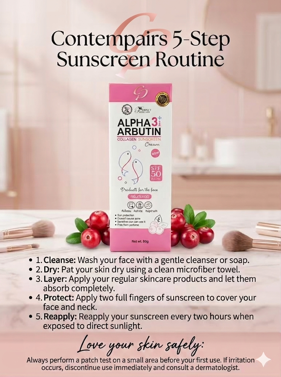 Alpha Arbutin 3+ Sunscreen