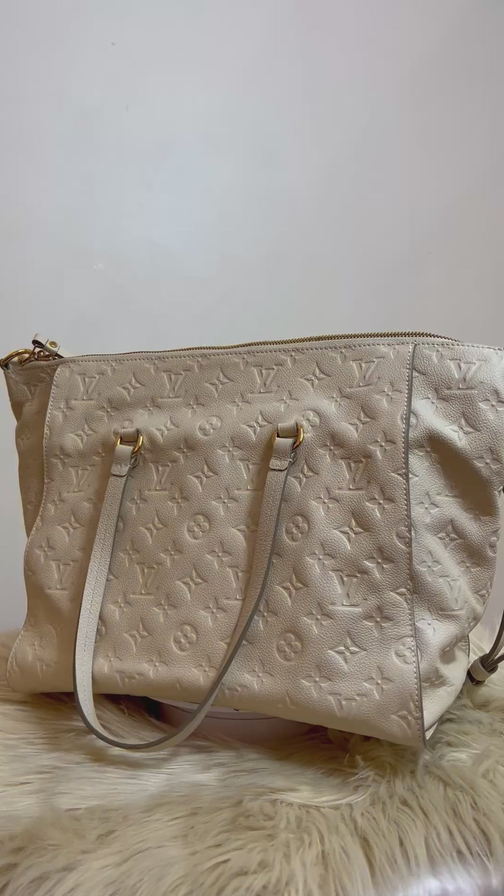 Louis Vuitton Lumineuse Empriente Handbag and Shoulder Bag
