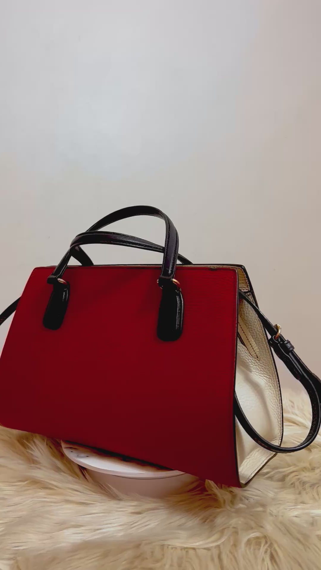 Gucci Tricolor Soho Handbag with Shoulder Strap